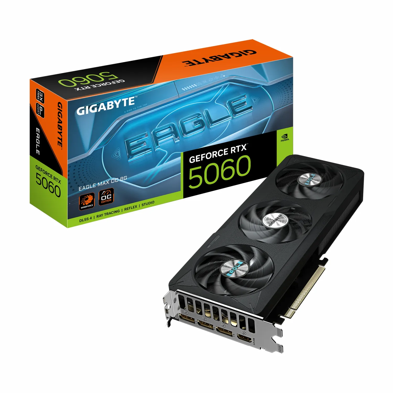 کارت گرافیک گیگابایت مدل Gigabyte RTX 5060 Eagle Max OC 8GB