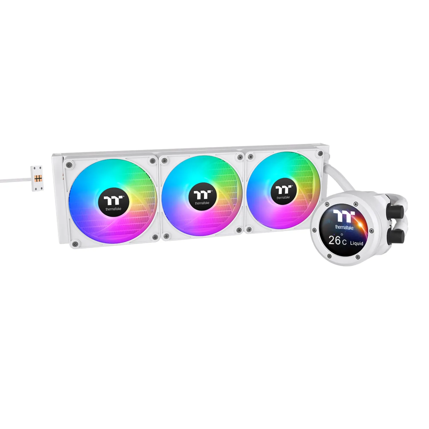 فن خنک کننده پردازنده ترمالتیک مدل Thermaltake TH360 V2 Ultra Ex White