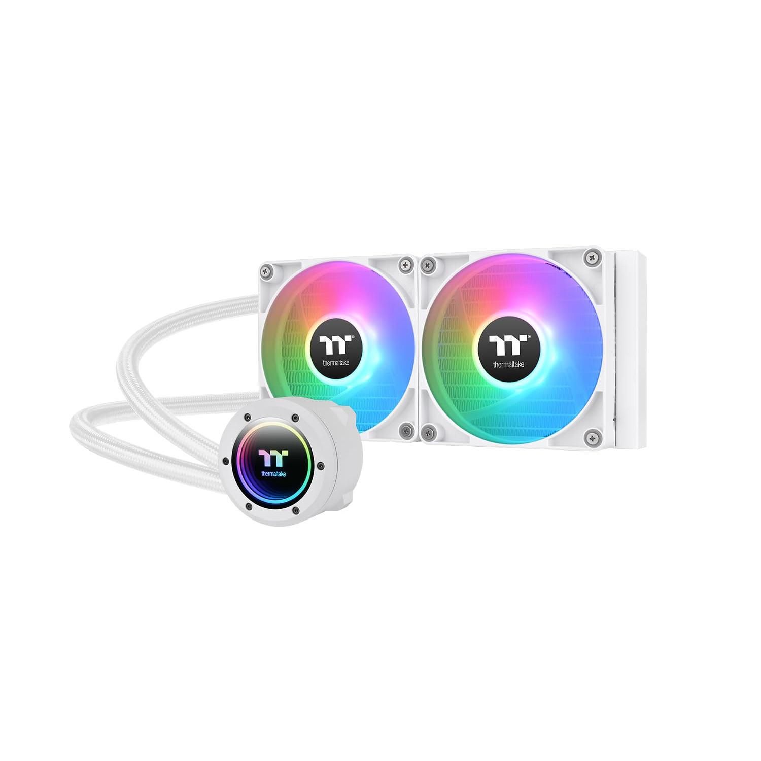 فن خنک کننده پردازنده ترمالتیک مدل Thermaltake TH240 V2 Snow