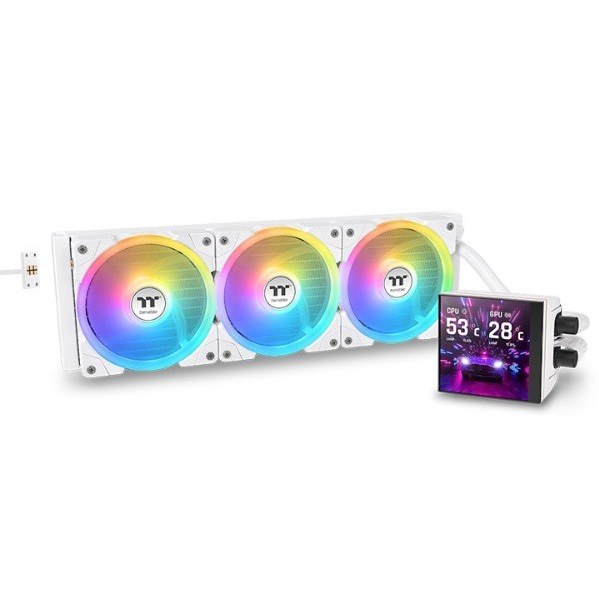 فن خنک کننده پردازنده ترمالتیک مدل Thermaltake Magfloe 360 Ulrta Snow