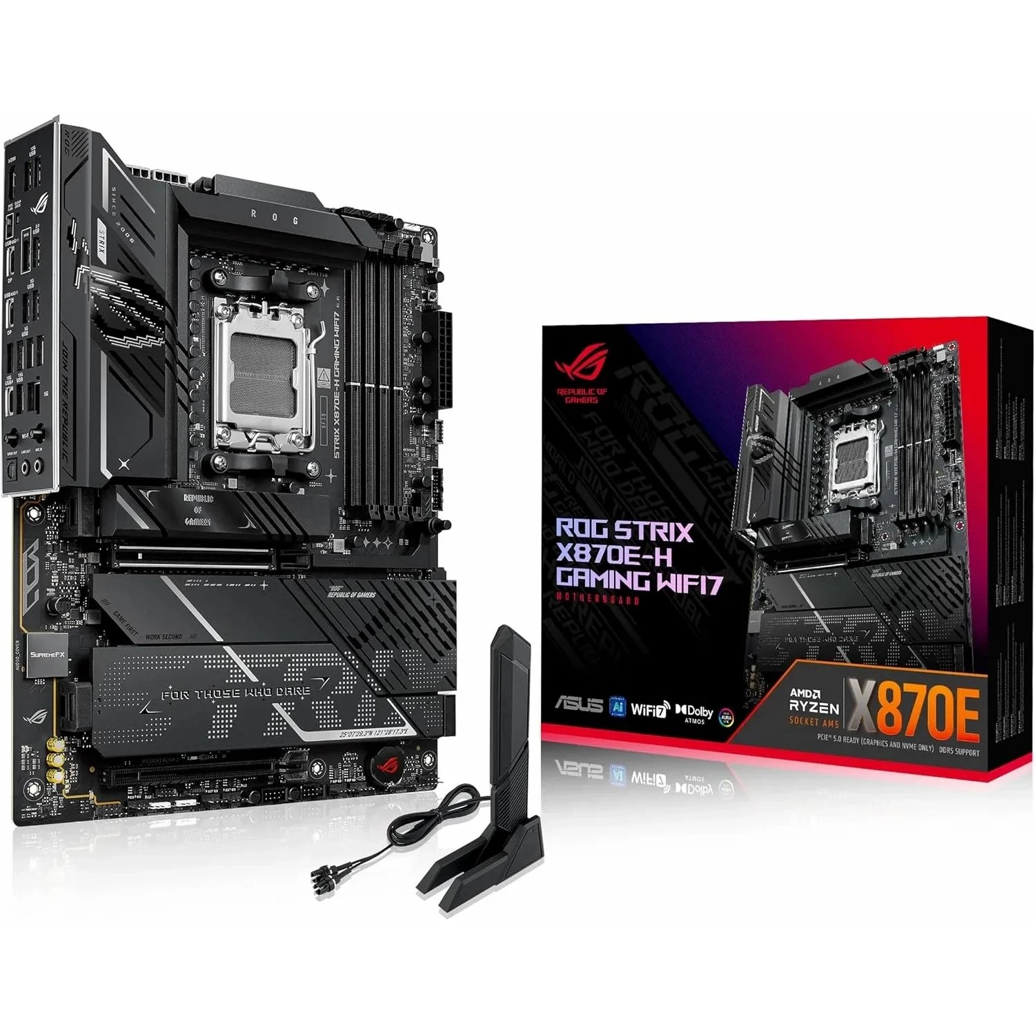 مادربرد ایسوس مدل ASUS ROG STRIX X870E-H GAMING WIFI7 DDR5