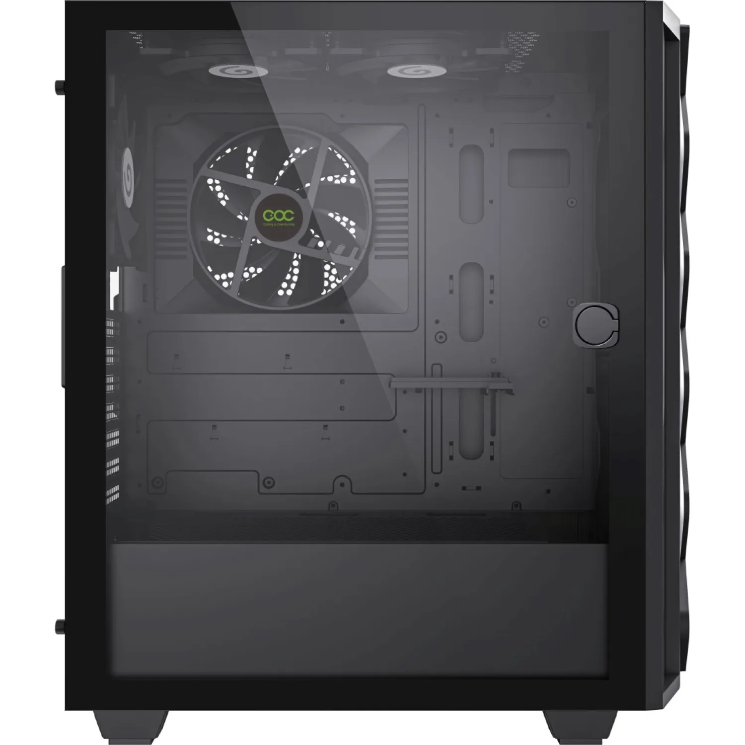 کیس گیمینگ گیم مکس مدل GAMEMAX Diamond CP Black
