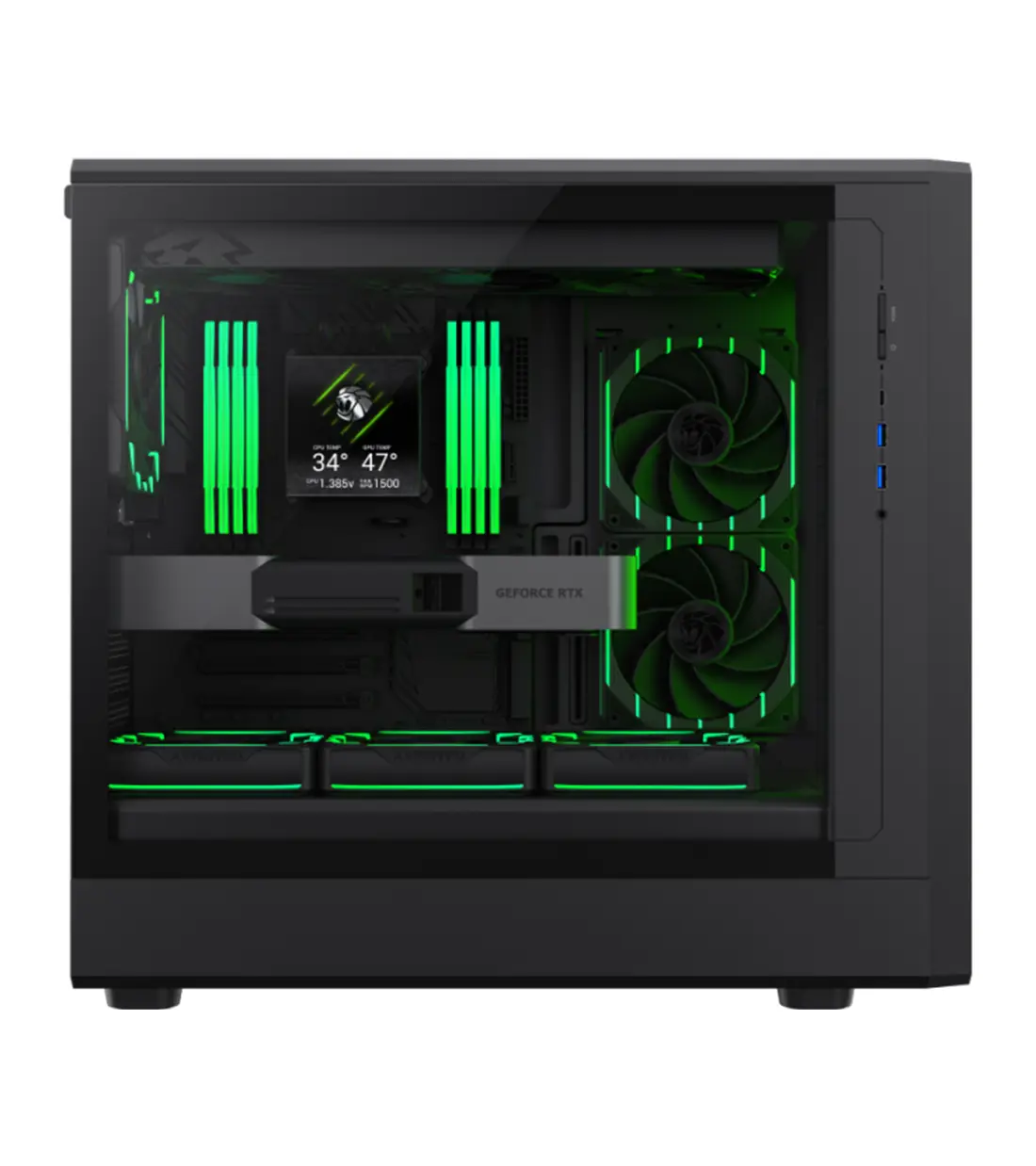 کیس گیمینگ گیم مکس مدل GAMEMAX CLAW 460 WB