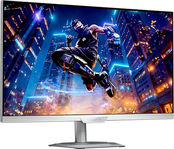 مانیتور گیمینگ 27 اینچ گیگابایت مدل GIGABYTE M27UP ICE UHD White