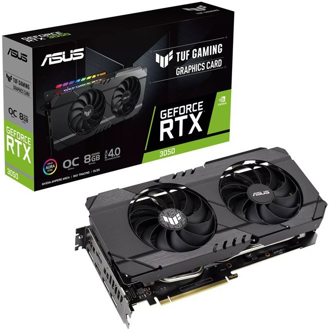 کارت گرافیک ایسوس مدل ASUS TUF Gaming RTX 3050 OC 8GB