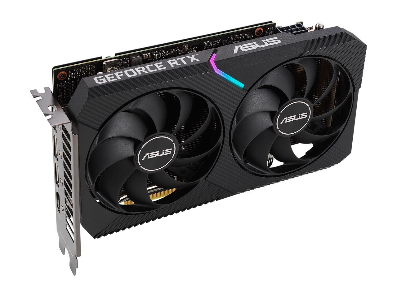 کارت گرافیک ایسوس مدل Dual RTX 3060 OC Gaming حافظه 12 گیگابایت
