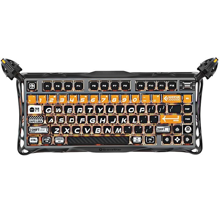 کیبورد گیمینگ گراوا استار مدل GravaStar Mercury K1 Pro Special Edition - Cyberflare