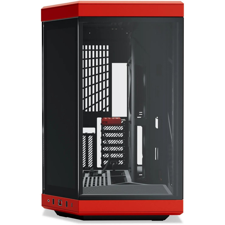 کیس هایت مدل CASE HYTE Y70 TOUCH INFINITE BLACK CHERRY