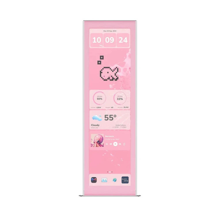 کیس هایت مدل CASE HYTE Y70 TOUCH INFINITE STRAWBERRY MILK