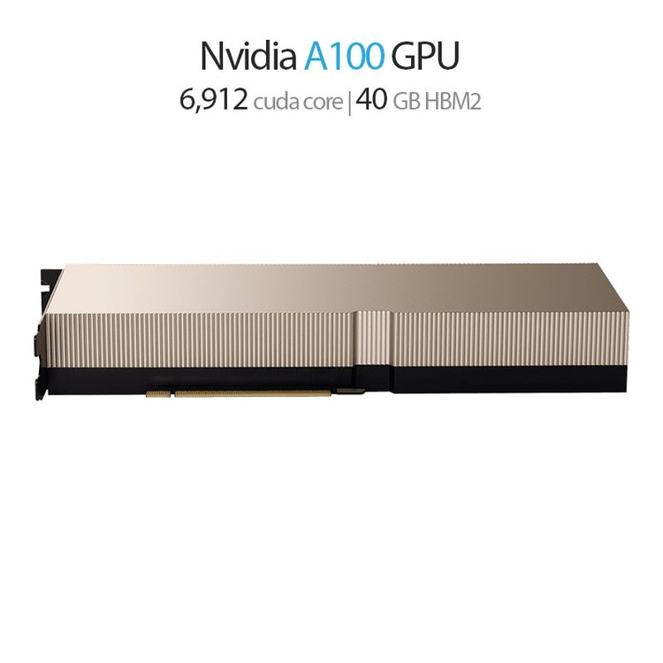 کارت گرافیک مدل Nvidia A100 ظرفیت ۴۰ گیگابایت PCIE