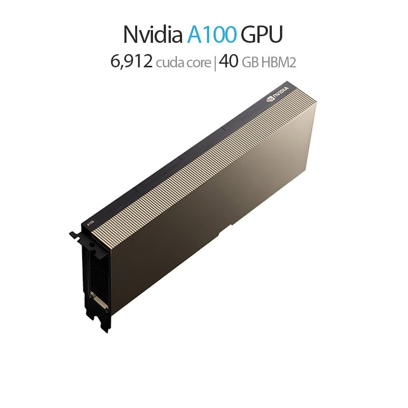کارت گرافیک مدل Nvidia A100 ظرفیت ۴۰ گیگابایت PCIE