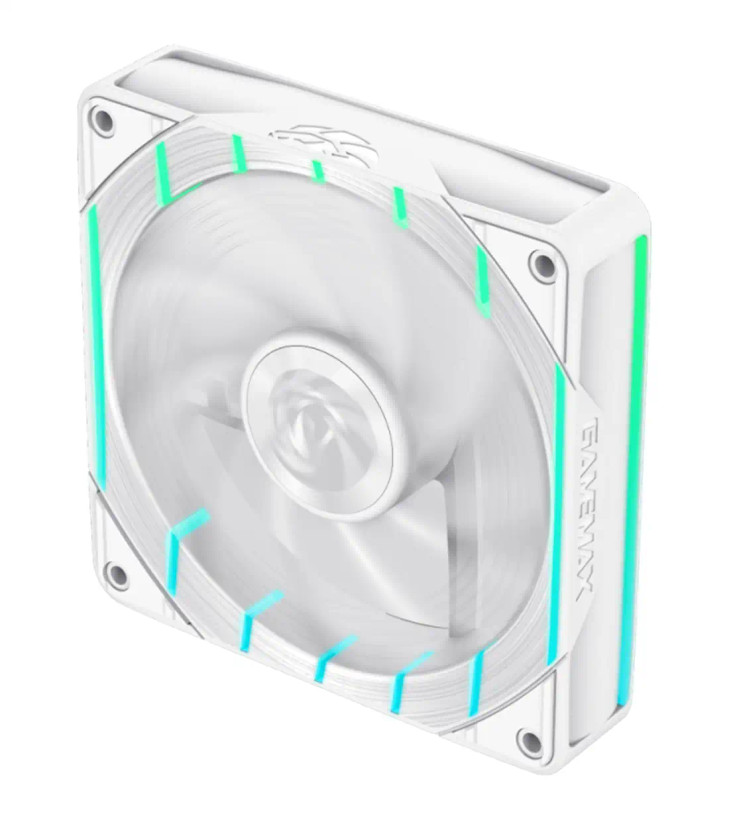 فن کیس گیم مکس مدل GameMax Tornado T12 R White 1X