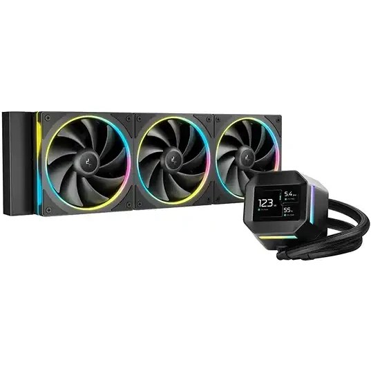 خنک کننده مایع پردازنده دیپ کول مدل DEEPCOOL LM360 RGB Black