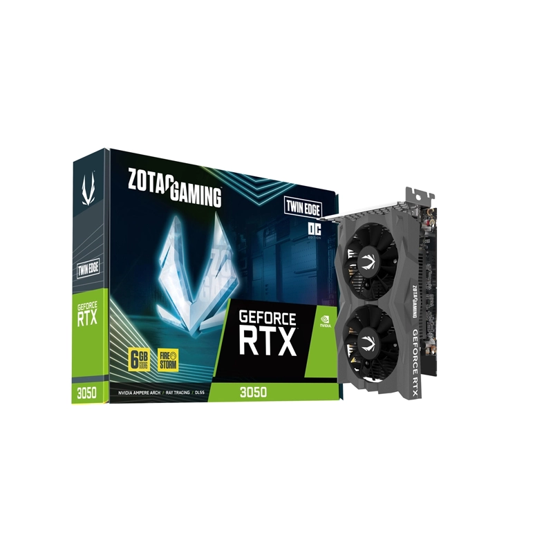 کارت گرافیک زوتک Gaming RTX 3050 OC Twin Edge حافظه 6 گیگابایت