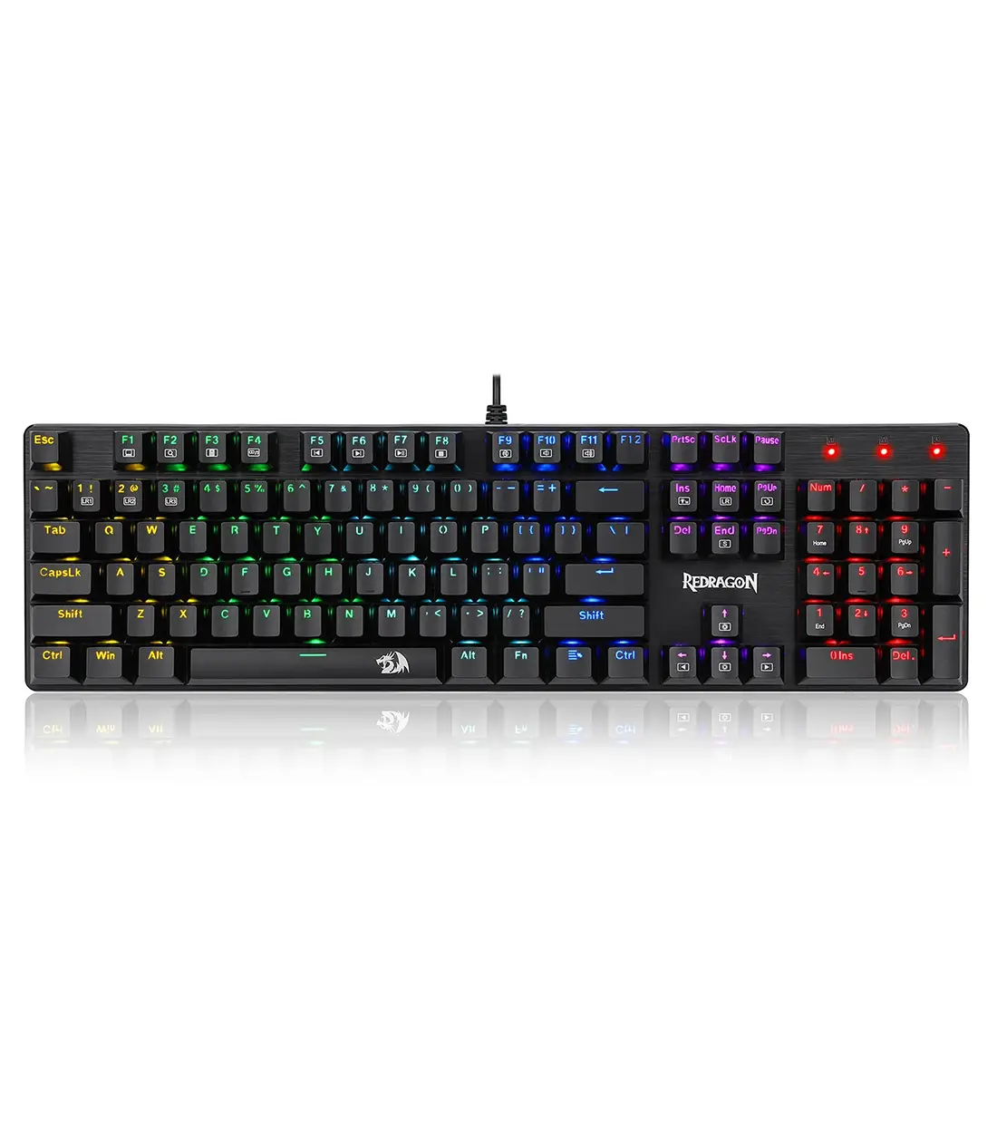 کیبورد  ردراگون مدل Redragon Sindri K671 RGB Black