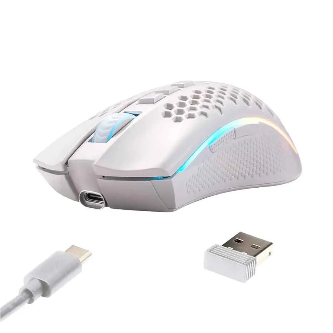 موس ردراگون مدل Redragon M808 KS White