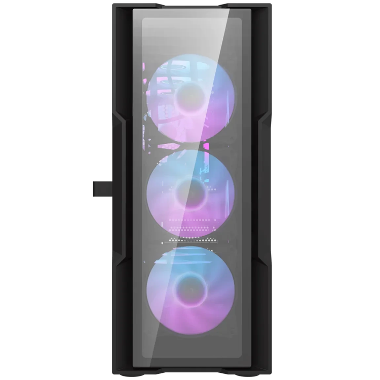کیس دارک فلش مدل DarkFlash DK431 GLASS Black