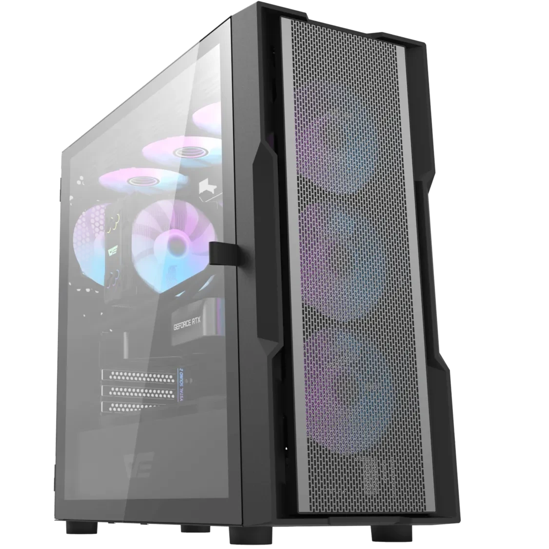 کیس دارک فلش مدل DarkFlash DK431 MESH Black