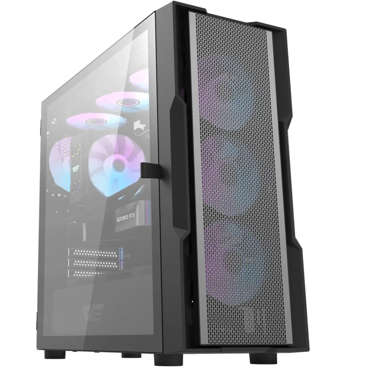 کیس دارک فلش مدل DarkFlash DK431 MESH Black