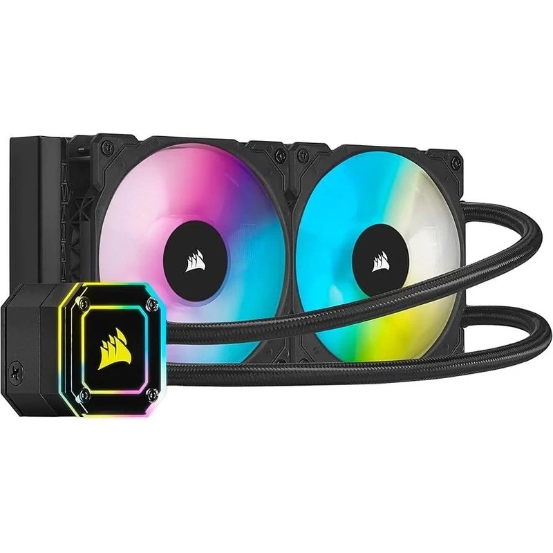 خنک کننده مایع پردازنده کورسیر مدل Corsair iCUE H115i RGB ELITE CAPELLIX