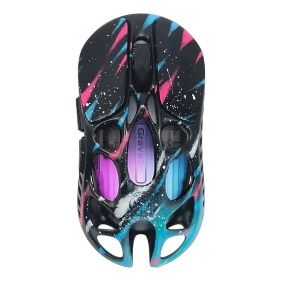 موس گیمینگ گراوا استار مدل Gravastar Mercury X Pro - Neon Graffiti 8K