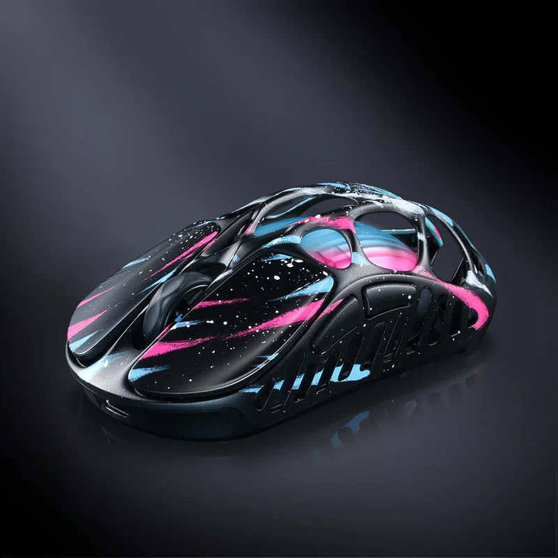 موس گیمینگ گراوا استار مدل Gravastar Mercury X Pro - Neon Graffiti 8K