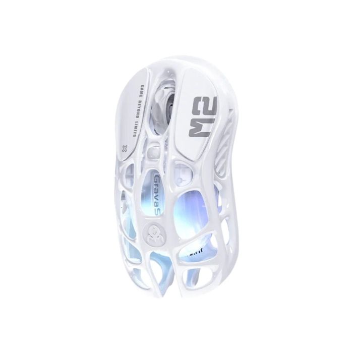 موس گیمینگ گراوا استار مدل Gravastar Mercury M2 - Opaline White