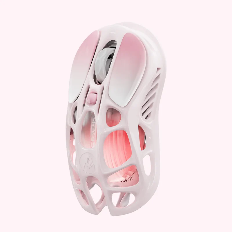 موس گیمینگ گراوا استار مدل Gravastar Mercury M1 Pro - Sakura Pink