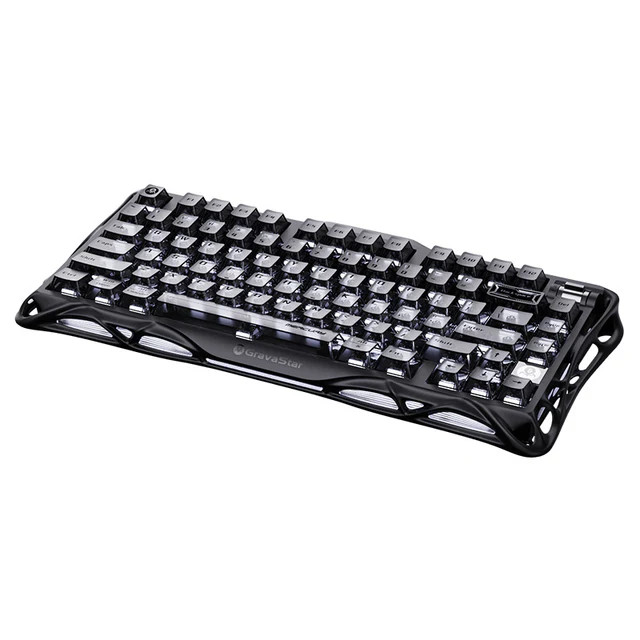 کیبورد گراوا استار مدل Gravastar Mercury K1 - Stealth Black
