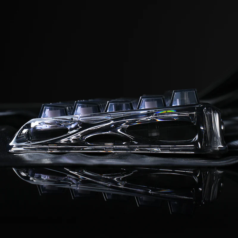کیبورد گیمینگ گراوا استار مدل Gravastar Mercury V60 - Onyx Crystal