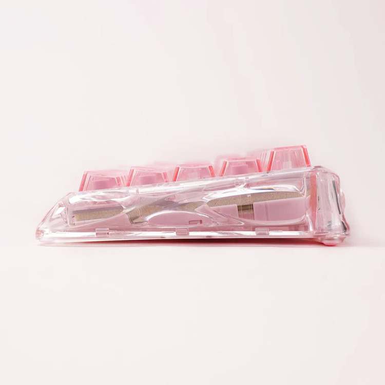 کیبورد گیمینگ گراوا استار مدل Gravastar Mercury V60 - Crystal Rose