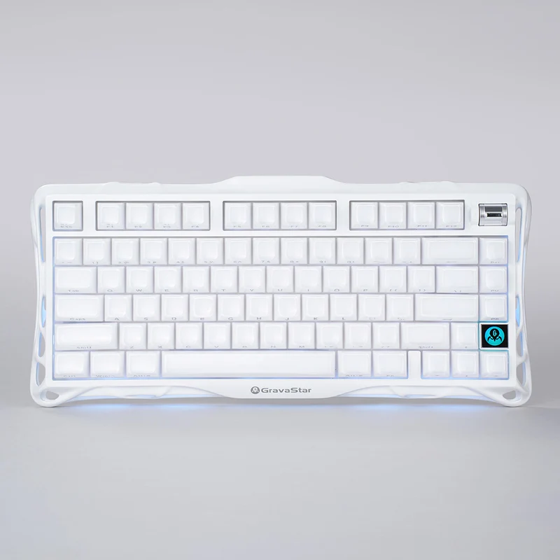 کیبورد گیمینگ گراوا استار مدل Gravastar Mercury K1 - White
