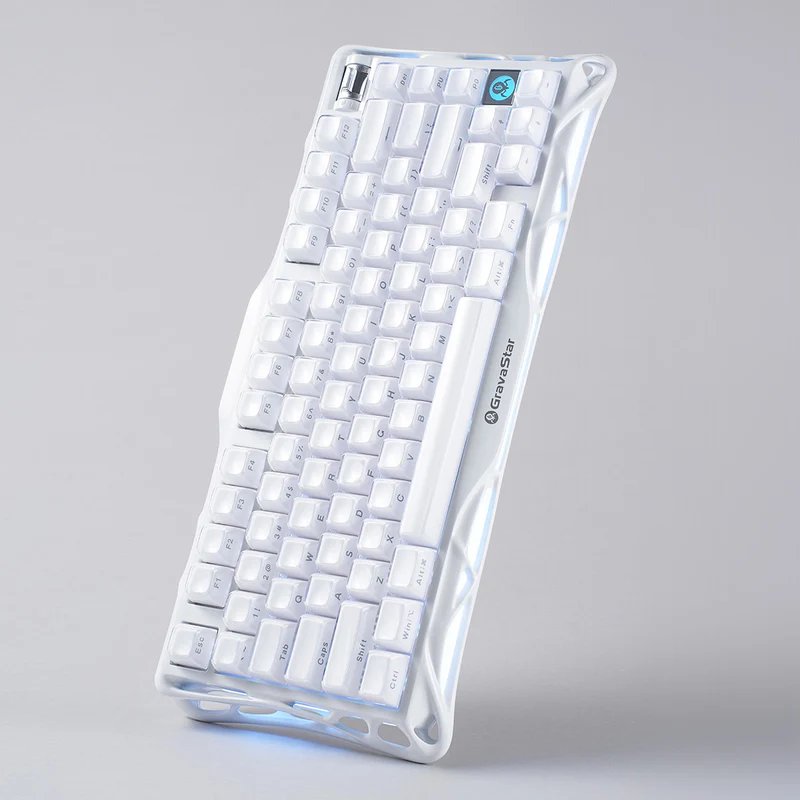 کیبورد گیمینگ گراوا استار مدل Gravastar Mercury K1 - White