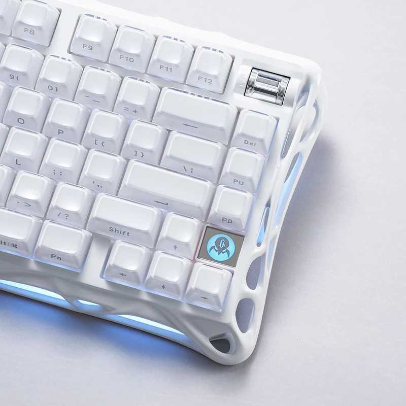 کیبورد گیمینگ گراوا استار مدل Gravastar Mercury K1 - White