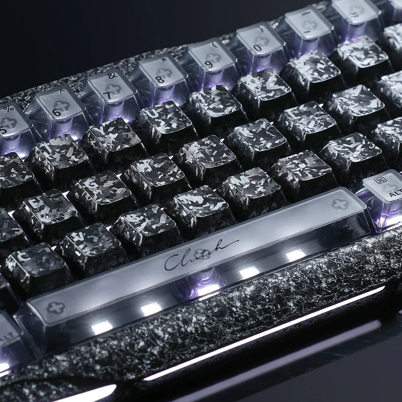کیبورد گیمینگ گراوا استار مدل Gravastar Mercury V60 Pro - Cyber Frost Black