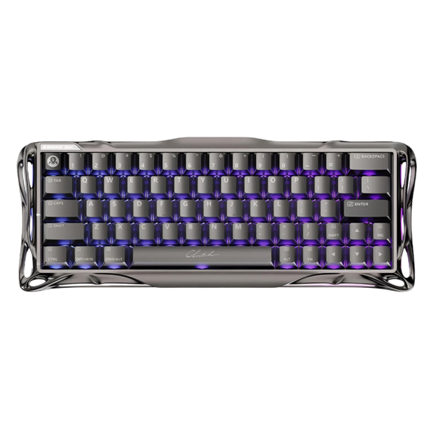 کیبورد گیمینگ گراوا استار مدل Gravastar Mercury V60 Pro - GunMetal