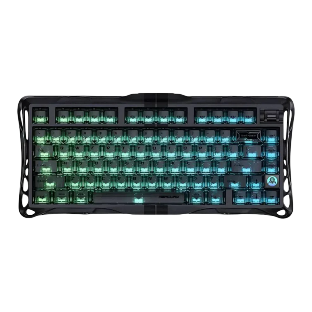 کیبورد گیمینگ گراوا استار مدل Gravastar Mercury V75 - Stealth Black