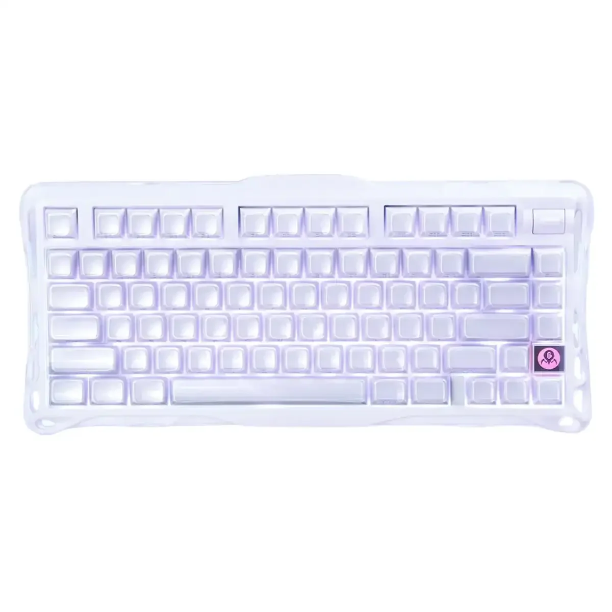 کیبورد گیمینگ گراوا استار مدل Gravastar Mercury K1 - Lavender Purple