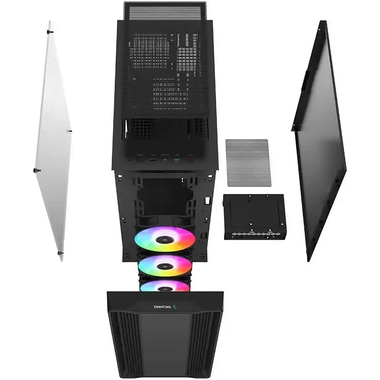 کیس دیپ کول مدل DeepCool CC560 ARGB Black