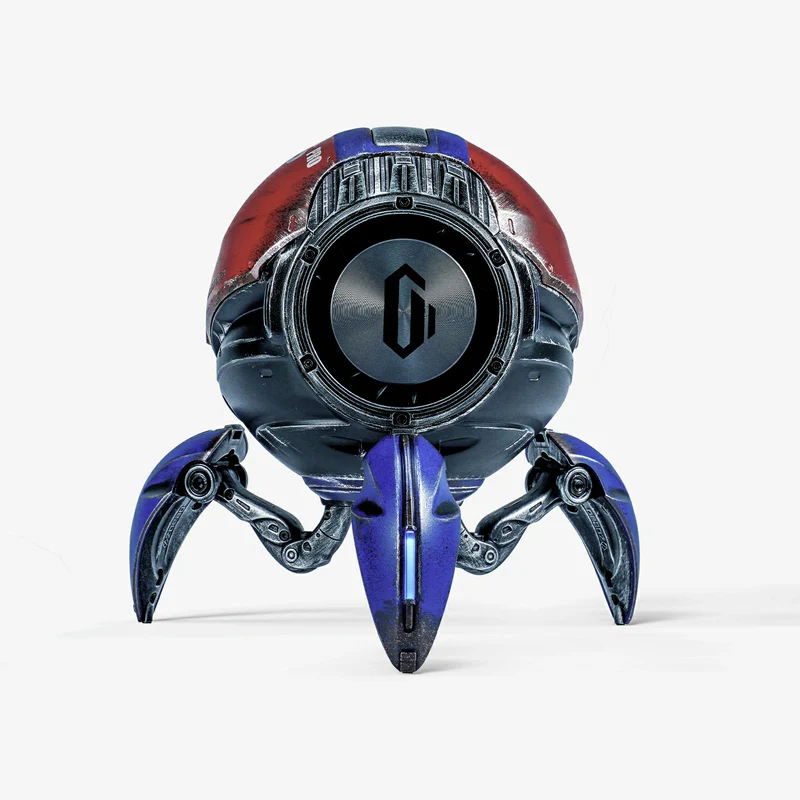 اسپیکر بلوتوثی گراوا استار مدل Gravastar Mars Pro G1 Pro Capitan Edition - Battle Worn Matte Blue