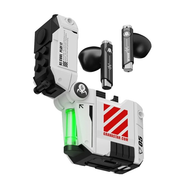 هندزفری بی سیم  گراوا استار مدل Gravastar Sirius P5 Mecha V2 - White