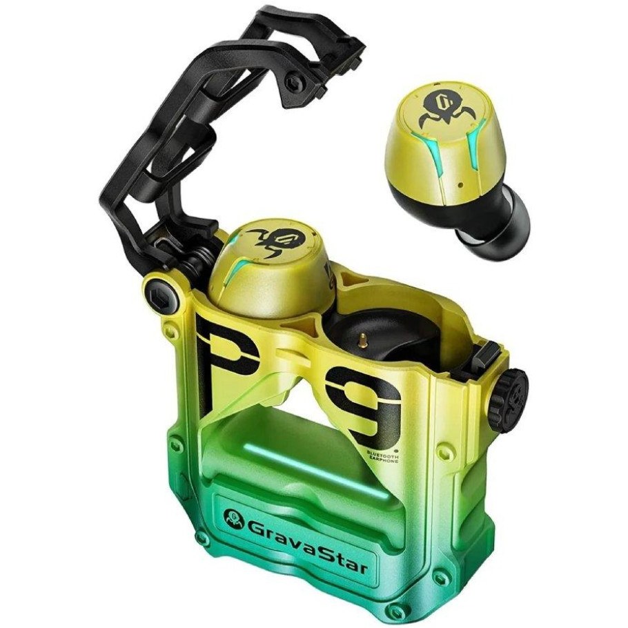هندزفری بی سیم  گراوا استار مدل Gravastar Sirius P7 - Neon Green