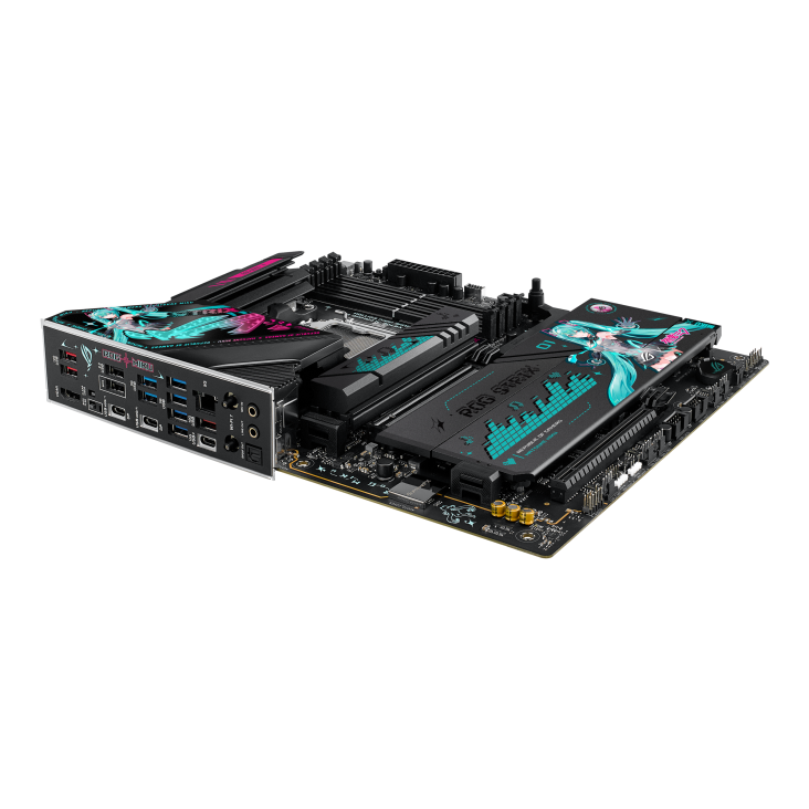 مادربرد ایسوس مدل ASUS ROG STRIX X870E-H GAMING WIFI7 DDR5 HATSUNE MIKU