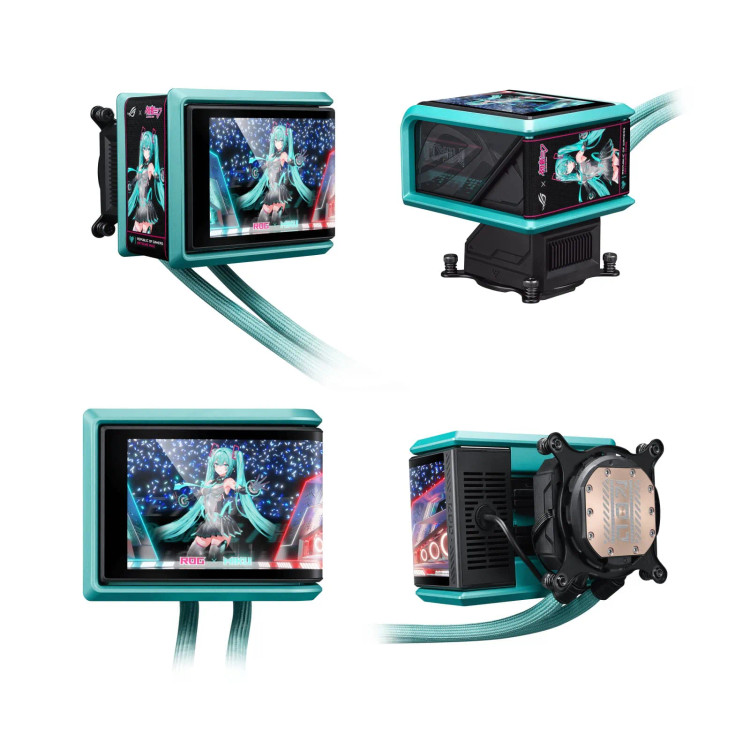 فن خنک کننده ایسوس مدل Asus RYUO IV 360 ARGB Hatsune Miku Edition