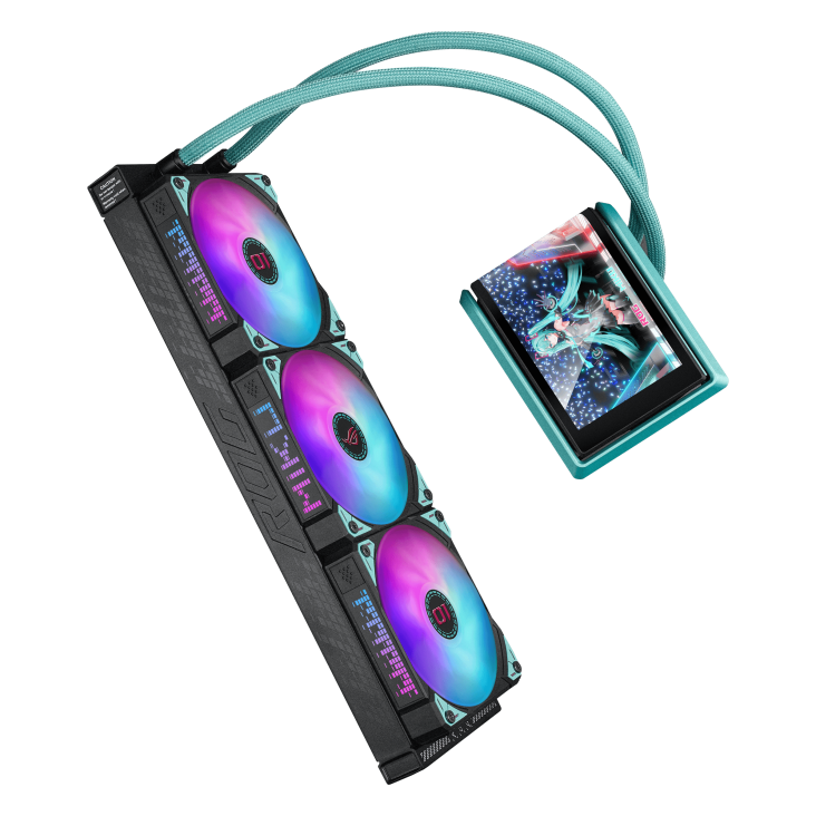 فن خنک کننده ایسوس مدل Asus RYUO IV 360 ARGB Hatsune Miku Edition