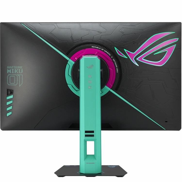 مانیتور گیمینگ 27 اینچ ایسوس مدل ASUS ROG STRIX XG27ACMEG-G HATSUNE MIKU