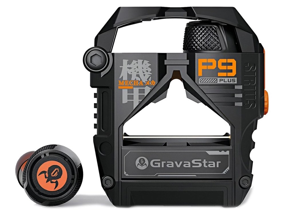 هندزفری بی سیم گراوا استار مدل Gravastar Sirius P9 Plus - Matte Black