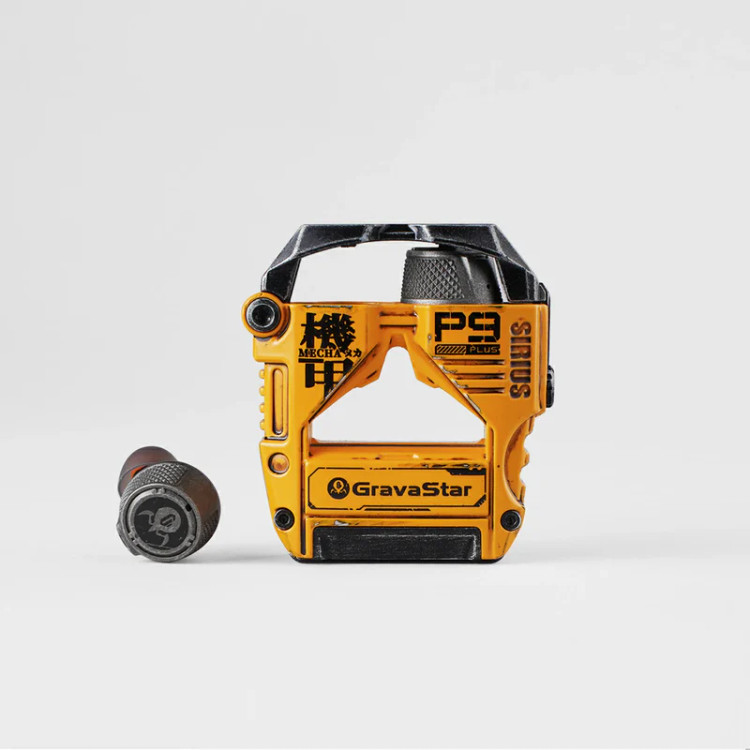 هندزفری بی سیم گراوا استار مدل Gravastar Sirius P9 Plus - Battle Worn Yellow