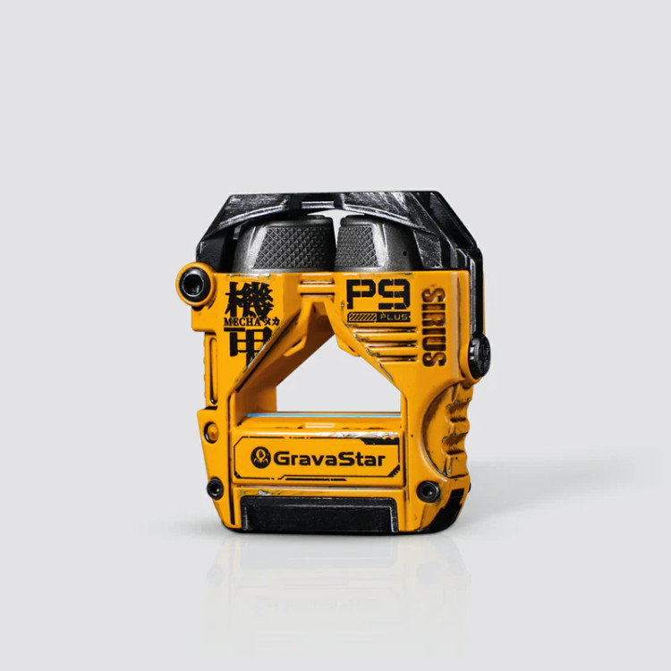 هندزفری بی سیم گراوا استار مدل Gravastar Sirius P9 Plus - Battle Worn Yellow