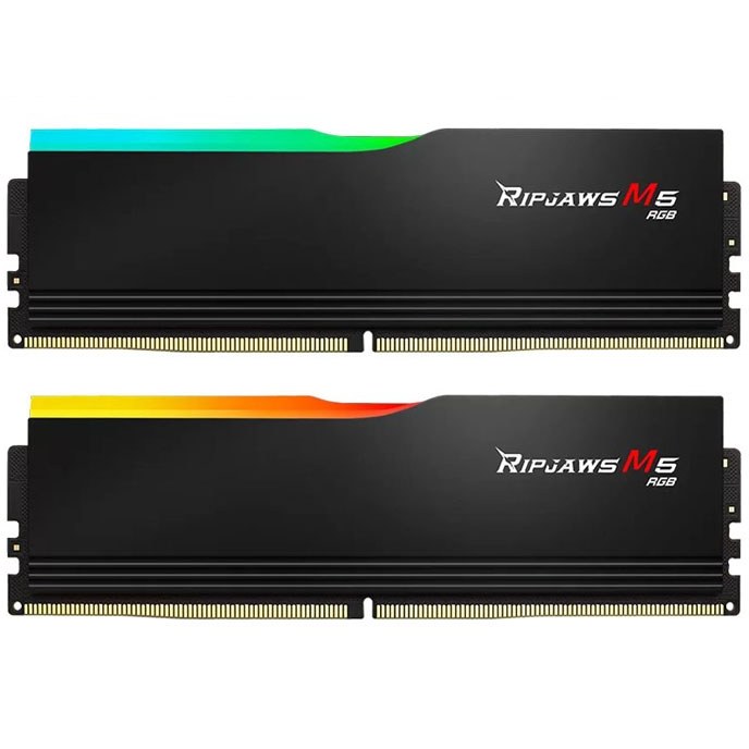 رم کامپیوتر جی اسکیل  مدل G.SKILL Ripjaws M5 RGB 32GB 6400MHz CL36 DDR5